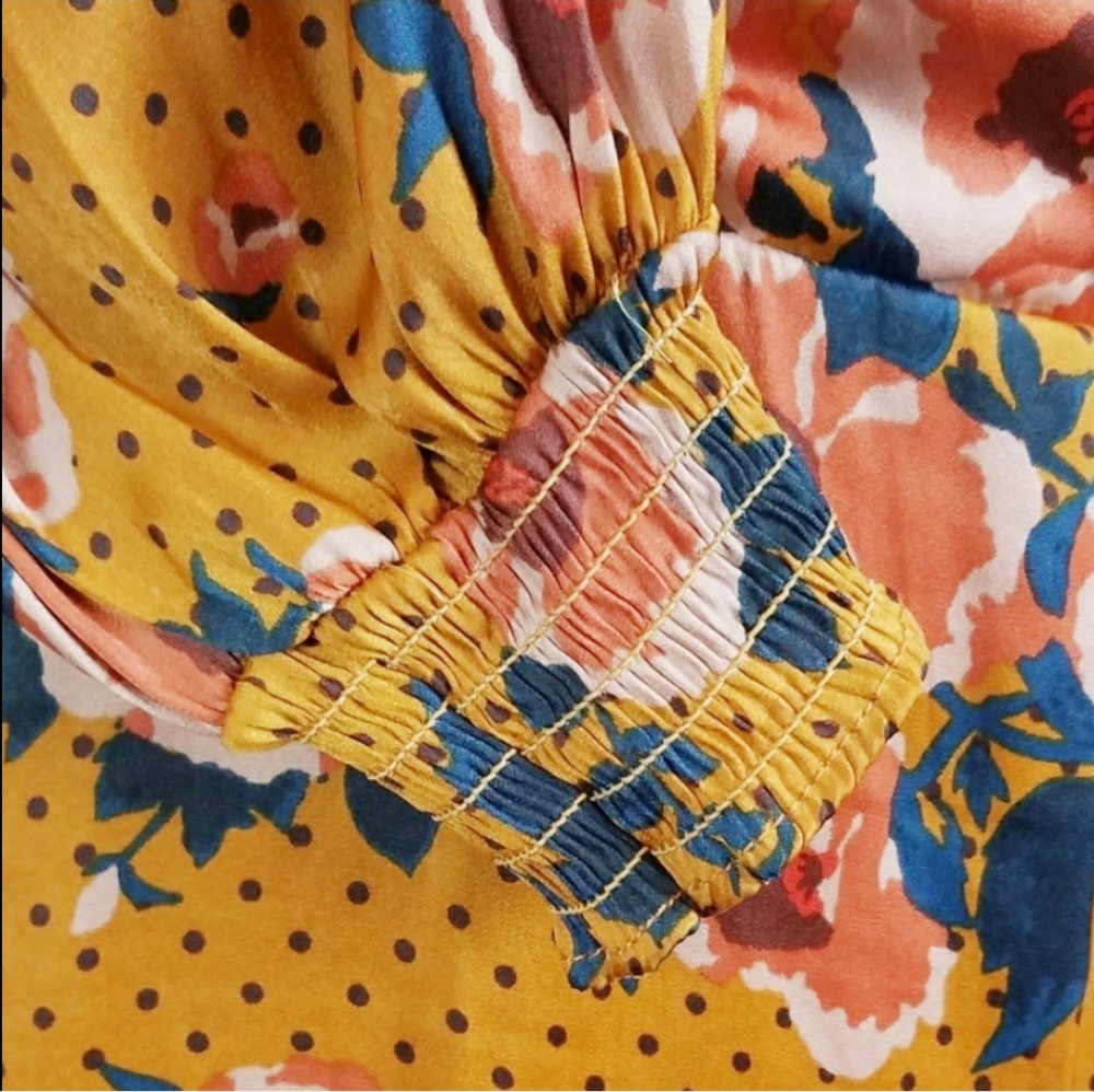 Free People Morning Light Floral Mini Dress - Picture 5 of 8
